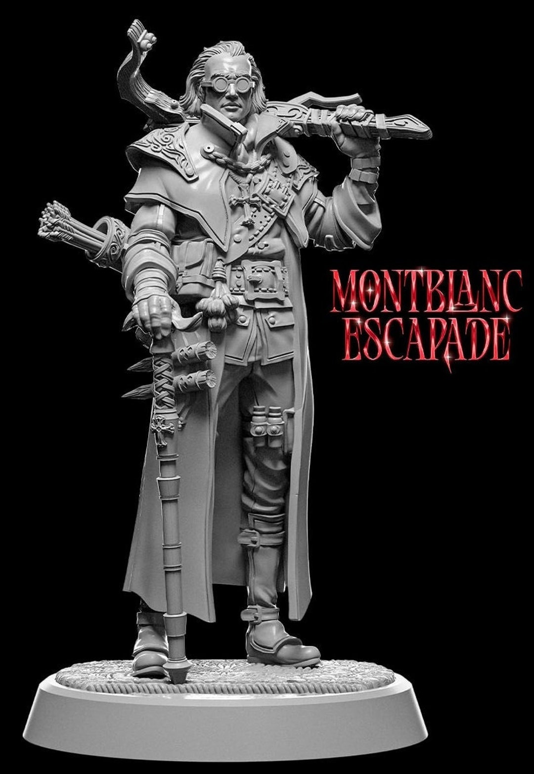 Monster Hunter UNPAINTED Tabletop Scale TTRPG D&D Miniature Dnd
