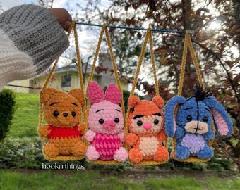 Teeny Forest Friends | Amiguitos del bosque | Bundle | Paquete | Crochet pattern | Patron | Amigurumi