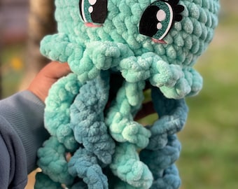 Jellyfish- Medusa crochet pattern/patron