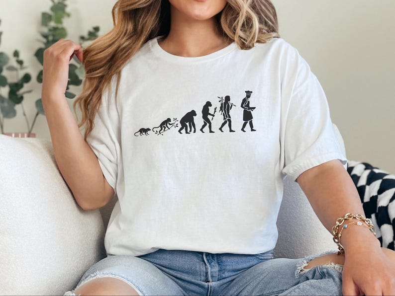 Camiseta "Evolución de un Chef Ejecutivo", Regalo de Graduación Culinaria, Camiseta Divertida para Amantes de la Cocina, Personal de Cocina, Ropa Culinaria Profesional imagen 8