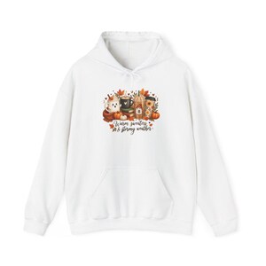 Ghost Coffee Shirt, Fall Coffee Shirt, Halloween Coffee Tee, Cute Ghost Sweater, Warm Sweaters And Stormy Weather, Autumn Sweatshirt image 12