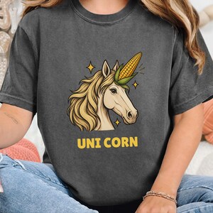 Funny Horse Shirt, Funny Unicorn Shirt, Horse Lover Gift, Funny Farm Shirt, Uni Corn Shirt, Cowgirl Gift image 10