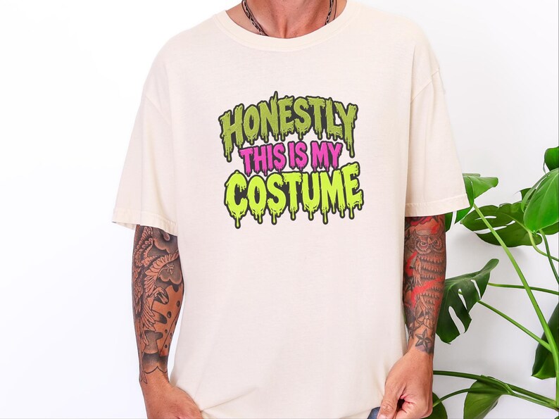 Lazy Costume Shirt, Halloween Movie Tee, Funny Slogan Tee, Sarcastic Halloween Costume Shirt, Lazy Costume Party image 5