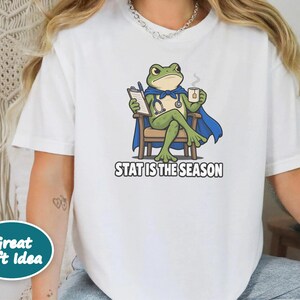 Funny Doctor Shirt, Stat Is The Season, Doctor Gift, Nurse Shirt, Frog Meme Tee, Medical Humor Shirt, ER Nurse Gift image 8