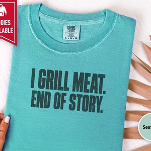 Funny BBQ Tee, Grill Master Shirt, Dad Grill Gift, Smoker Shirt, Pitmaster Gift, Barbecue Shirt, Meat Lover Tee, Grill Dad Shirt image 9