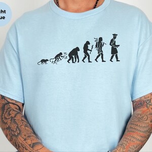 Camiseta "Evolución de un Chef Ejecutivo", Regalo de Graduación Culinaria, Camiseta Divertida para Amantes de la Cocina, Personal de Cocina, Ropa Culinaria Profesional imagen 5