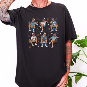 Funny Golf Shirt, Golf Gift For Men, Retro Golf T Shirt, Golf Lover Tee, Funny Golfer Gift, Grandpa Golf Shirt, Golf Tournament Gift afbeelding 1