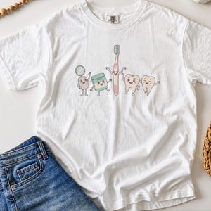 Comfort Colors RDH Dental Hygienist Tee, Dental Graduation T-Shirt, Orthodontics Assistant Tee, Pediatric Dental Professional, Rdh Tee image 6