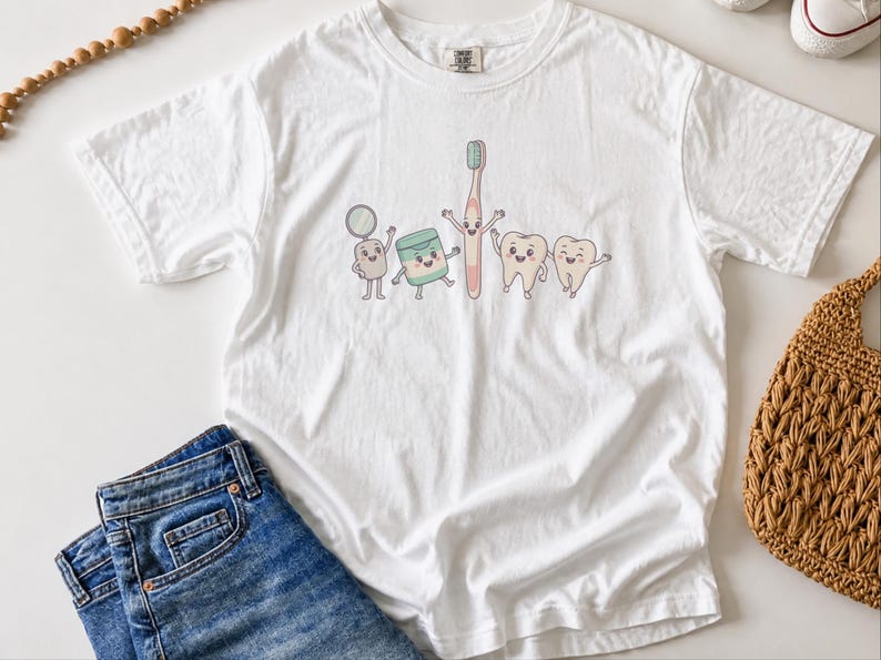 Comfort Colors RDH Dental Hygienist Tee, Dental Graduation T-Shirt, Orthodontics Assistant Tee, Pediatric Dental Professional, Rdh Tee image 6