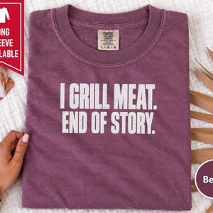 Funny BBQ Tee, Grill Master Shirt, Dad Grill Gift, Smoker Shirt, Pitmaster Gift, Barbecue Shirt, Meat Lover Tee, Grill Dad Shirt image 10