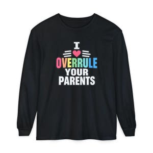 Funny Uncle Shirt, Overrule Your Parents Gift, Cool Aunt Tee, Funcle Hoodie, Favorite Auntie Sweatshirt, Sarcastic Family Joke Top Bild 13