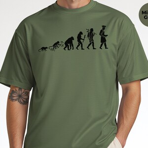 Camiseta "Evolución de un Chef Ejecutivo", Regalo de Graduación Culinaria, Camiseta Divertida para Amantes de la Cocina, Personal de Cocina, Ropa Culinaria Profesional imagen 6