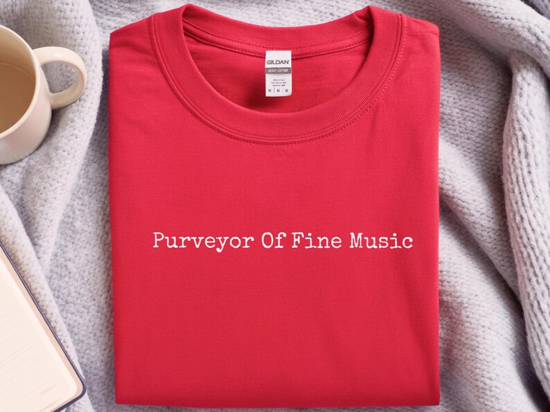 Funny Music T-Shirt, Purveyor Of Fine Music Tee, Musician Humor Shirt, Music Lover Apparel, Live Event Fan Top, Concert Festival Style image 12