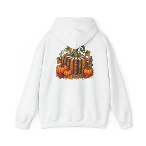 Fall Bookish Shirt, Fall Book Lover Gift, Vintage Autumn Book Pumpkin Tee, Cozy Reading Sweatshirt, Librarian Gift image 12
