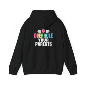 Funny Uncle Shirt, Overrule Your Parents Gift, Cool Aunt Tee, Funcle Hoodie, Favorite Auntie Sweatshirt, Sarcastic Family Joke Top Bild 11