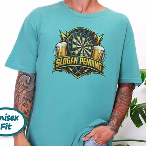 Funny Darts Shirt, Darts And Beer Gift, Slogan Pending Shirt, Pub League Tee, Dart Player Shirt, Drinking Team Shirt, Dartboard Gift image 8
