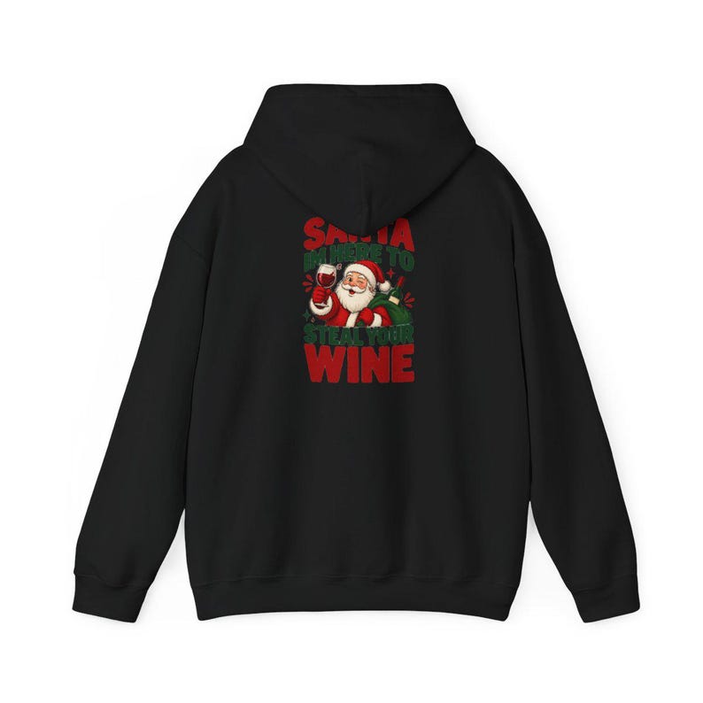 Camiseta Festa do Vinho, Design Retrô do Papai Noel, Presente de Natal com Vinho, Camiseta Divertida de Natal, Papai Noel, Vim Roubar Seu Vinho, Camiseta para Amantes de Vinho imagem 11