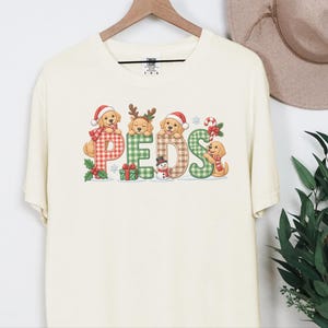 Christmas Peds Nurse Shirt, Golden Retriever Christmas Gift, Pediatric Nurse Sweatshirt, Peds Nurse Holiday Tee