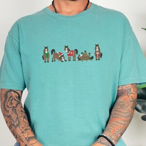 Christmas Horse Shirt, Funny Horse Lover Gift, Equestrian Holiday Sweatshirt, Festive Farm Animal Tee image 5