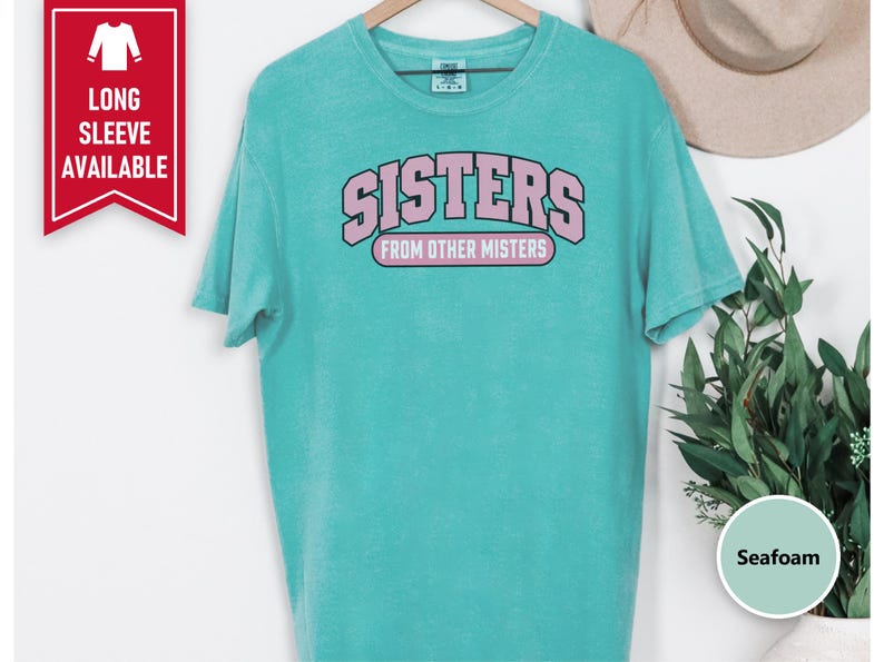 Matching Best Friend Shirt, Sisters From Other Misters Gift, Besties Matching Tee, Soul Sister Shirt image 8