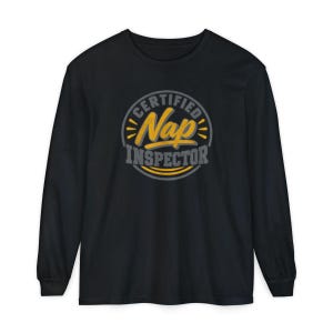 Nap Lover Shirt, Certified Nap Inspector Tee, Funny Napping Gift, Lazy Day Shirt, Sleepy Vibes Tee, Certified Nap Inspector image 13