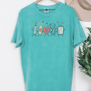 School Nurse Shirt, Pediatric Nurse Gift, Healthcare Worker Shirt, Registered Nurse Tee, Medical Professional Gift image 7