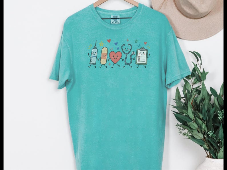 School Nurse Shirt, Pediatric Nurse Gift, Healthcare Worker Shirt, Registered Nurse Tee, Medical Professional Gift image 7