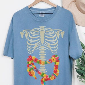 Comfort Colors Gastroenterology Department Nurse Shirt, Colonoscopy Endoscopy Technologist Tee, Digestive System Anatomy Gastroenterologist image 7