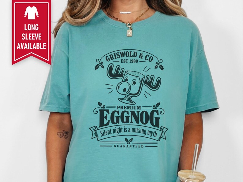 Griswold Shirt, Funny Christmas Pajamas, Nurse Christmas Gift, Eggnog Shirt, Clark Griswold, Holiday Humor Tee imagen 9