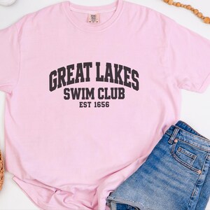 Great Lakes Shirt, Great Lakes Gift, Swim Team Shirt, Varsity Shirt, Great Lakes Swim Club image 1