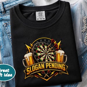 Funny Darts Shirt, Darts And Beer Gift, Slogan Pending Shirt, Pub League Tee, Dart Player Shirt, Drinking Team Shirt, Dartboard Gift image 6