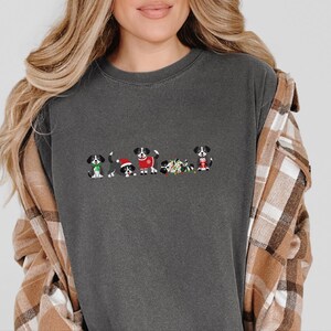 Christmas Dog Shirt, Holiday Pet Shirt, Christmas Dog Lover Gift, Festive Dog Owner Tee image 9