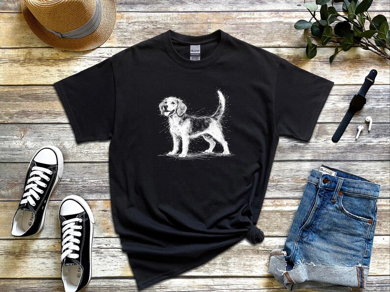 Beagle-schets afbeelding 3
