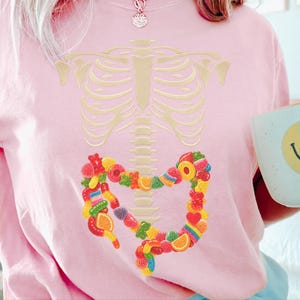 Comfort Colors Gastroenterology Department Nurse Shirt, Colonoscopy Endoscopy Technologist Tee, Digestive System Anatomy Gastroenterologist image 6