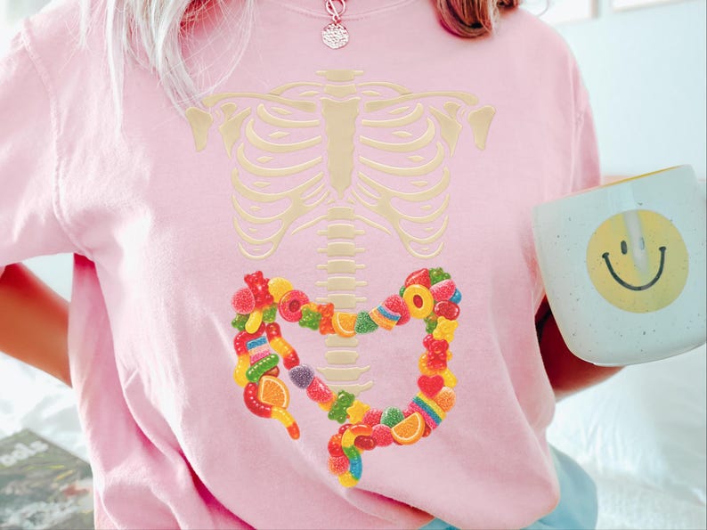 Comfort Colors Gastroenterology Department Nurse Shirt, Colonoscopy Endoscopy Technologist Tee, Digestive System Anatomy Gastroenterologist image 6
