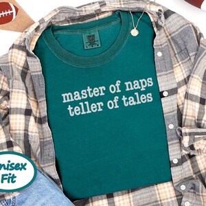 Grandpa Shirt, Funny Grandpa Gift, Master Of Naps Teller Of Tales Shirt, Pops Birthday Gift, Grandfather Tee, Typography Grandpa Shirt image 9
