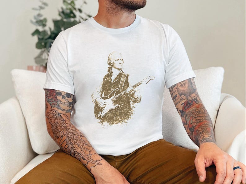 My Shot Alexander Hamilton Shirt, Founding Fathers Art, Vintage Music Print, Patriotic USA Tee, History Teachers Gift, My Shot Hamilton Tee image 6