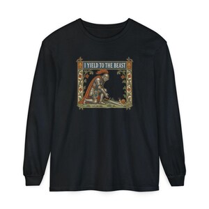 Medieval Knight Shirt, Weird Medieval Guy Tee, Ren Faire Shirt, History Buff Gift, Funny Medieval Humor Tee immagine 13