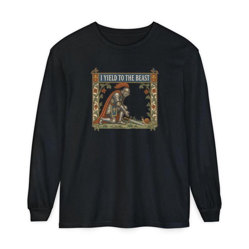 Medieval Knight Shirt, Weird Medieval Guy Tee, Ren Faire Shirt, History Buff Gift, Funny Medieval Humor Tee immagine 13