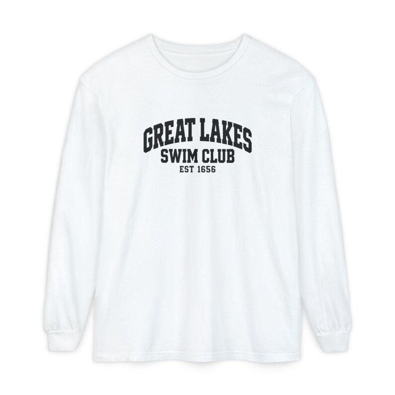Great Lakes Shirt, Great Lakes Gift, Swim Team Shirt, Varsity Shirt, Great Lakes Swim Club image 14