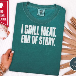 Funny BBQ Tee, Grill Master Shirt, Dad Grill Gift, Smoker Shirt, Pitmaster Gift, Barbecue Shirt, Meat Lover Tee, Grill Dad Shirt image 6