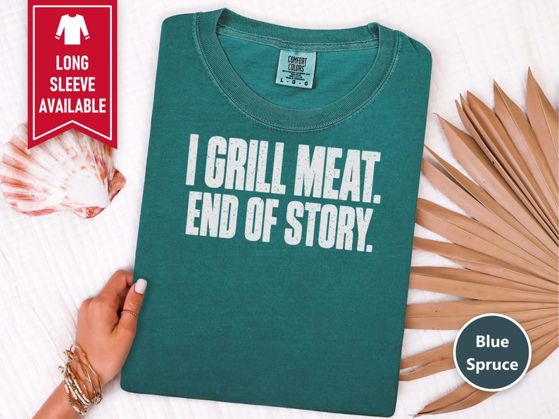 Funny BBQ Tee, Grill Master Shirt, Dad Grill Gift, Smoker Shirt, Pitmaster Gift, Barbecue Shirt, Meat Lover Tee, Grill Dad Shirt image 6