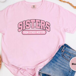 Matching Best Friend Shirt, Sisters From Other Misters Gift, Besties Matching Tee, Soul Sister Shirt image 1