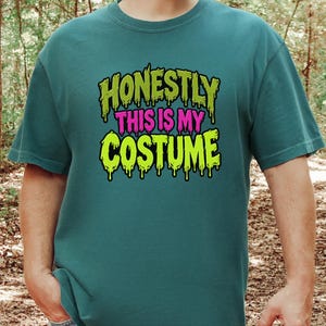 Lazy Costume Shirt, Halloween Movie Tee, Funny Slogan Tee, Sarcastic Halloween Costume Shirt, Lazy Costume Party image 4