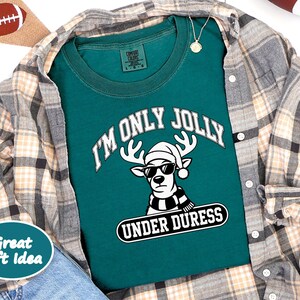 Funny Holiday Shirt, Sarcastic Christmas Sweatshirt, Funny Reindeer Tee, Sarcastic Holiday Gift, Funny Christmas Shirt image 8