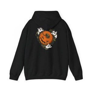 Camiseta de temporada espeluznante, camiseta de calabaza, calabaza de Halloween, camiseta de fantasma, camiseta para fiesta de Halloween, regalo de Halloween imagen 11