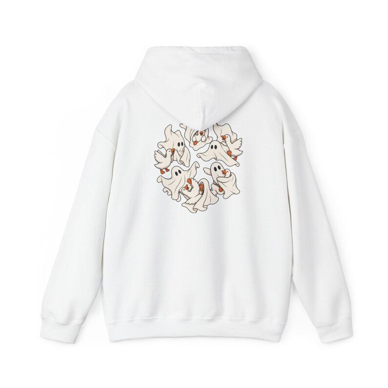 ゴーストグースシャツ、おもしろグースTシャツ、おもしろゴーストハロウィンTシャツ、不気味な季節のギフト、農場動物好きのためのトップス 画像 12