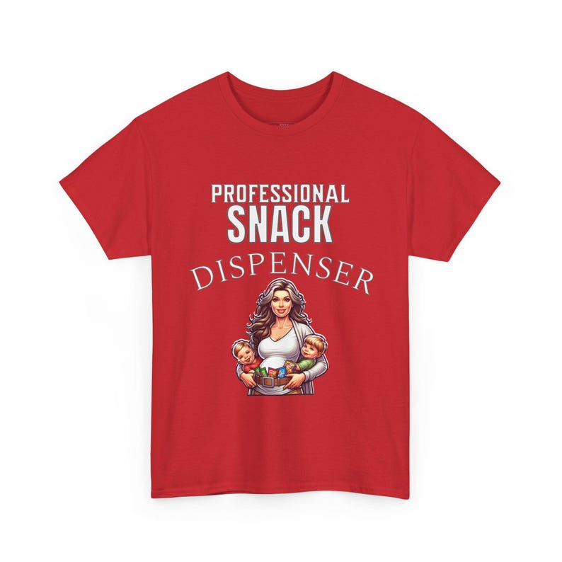 Professional Snack Dispenser Lighter Skin Mama Shirt, Funny New Mommy Gift, Mom Life Humor, Expecting Mom Pregnancy Tee, Baby Shower! zdjęcie 1