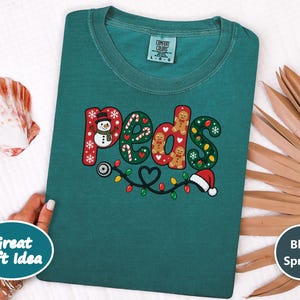 Camiseta navideña para enfermera pediátrica, regalo festivo para enfermera pediátrica, sudadera navideña para enfermera, top navideño para enfermera pediátrica imagen 9