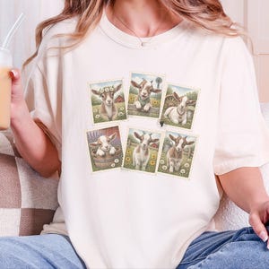 Goat Farmer Shirt, Goat Lover Gift, Goat Mom Shirt, Farm Girl Shirt, Vintage Goat Tee, Goat Farmer Gift image 6